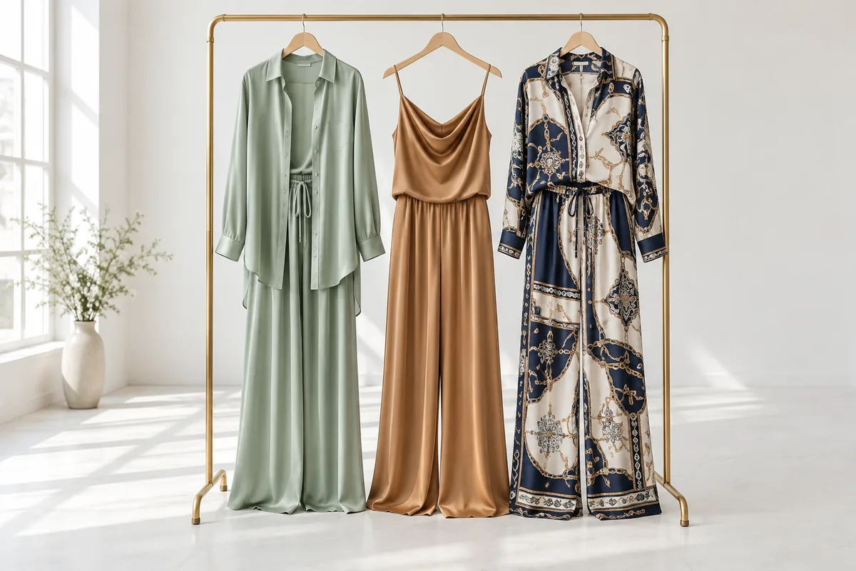 Ensemble pantalon fluide et haut : comment le porter